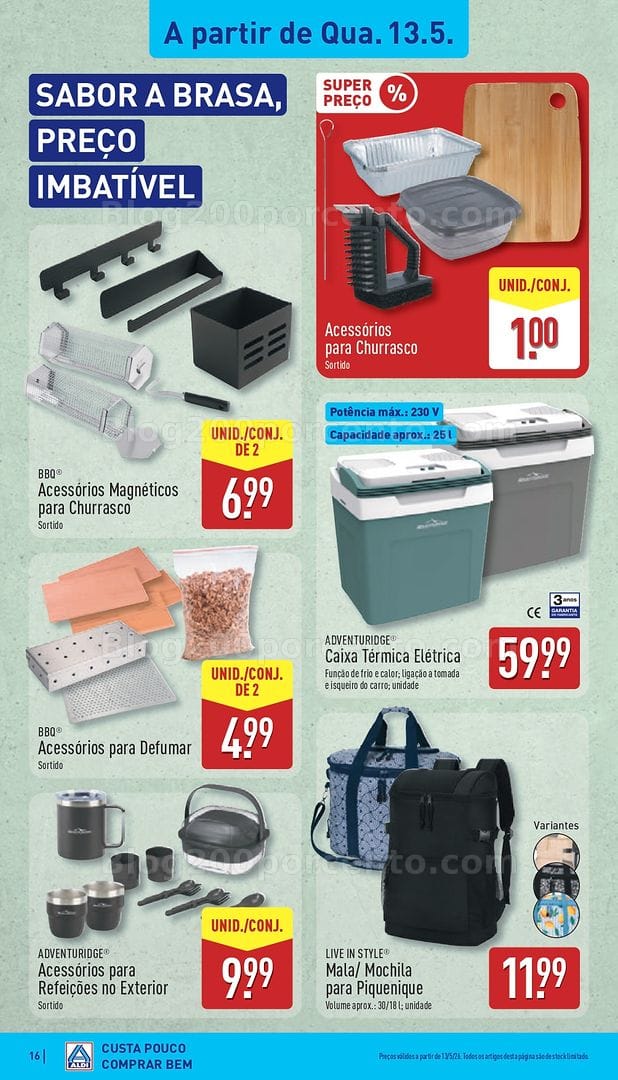Antevisão Folheto ALDI Promoções de 11 a 17 maio